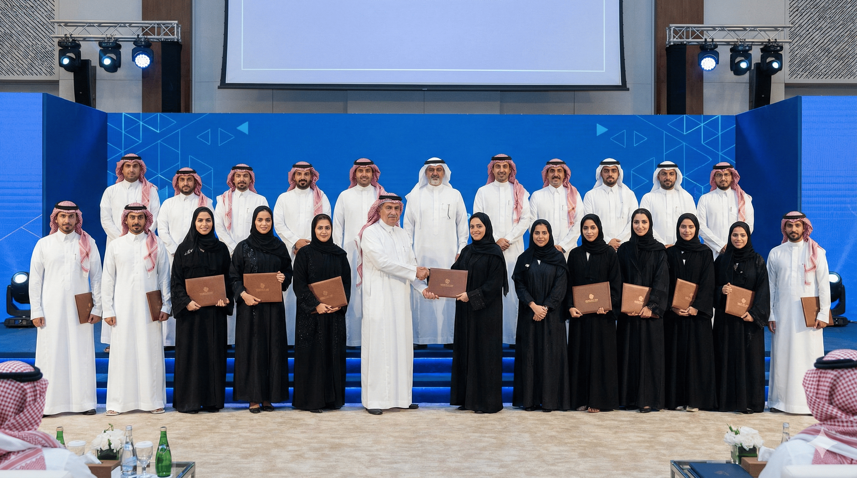 Successful training program graduates celebration